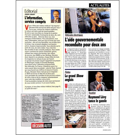 DÉCISION AUTO |Premier Numéro