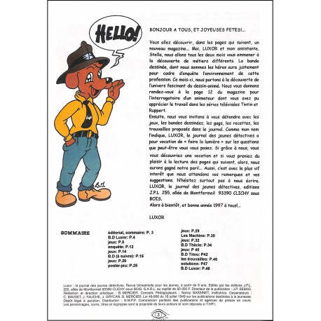 LUXOR |Premier Numéro