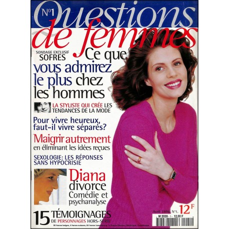 Questions de femmes |Premier Numéro