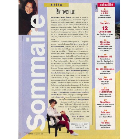 CÔTÉ FEMME |Premier Numéro