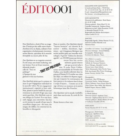 DONQUICHOTTE |Premier Numéro