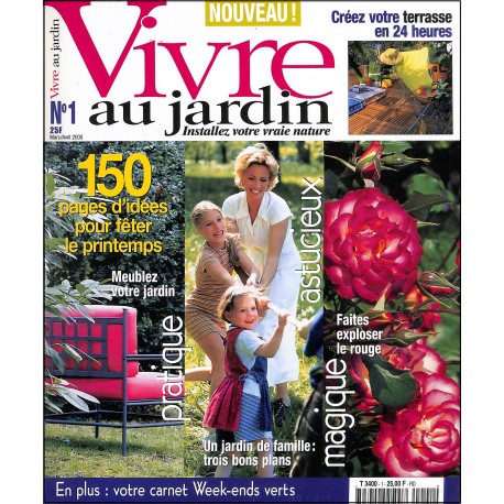 Vivre au jardin |Premier Numéro