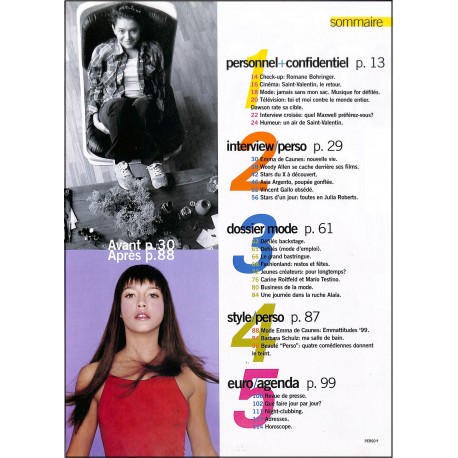 PERSO |Premier Numéro