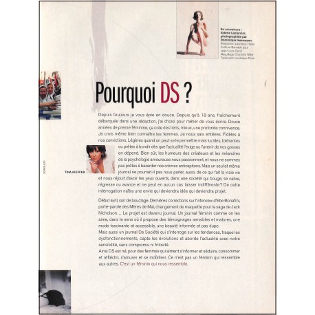 DS magazine |Premier Numéro