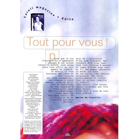 CAROLL Magazine |Premier Numéro