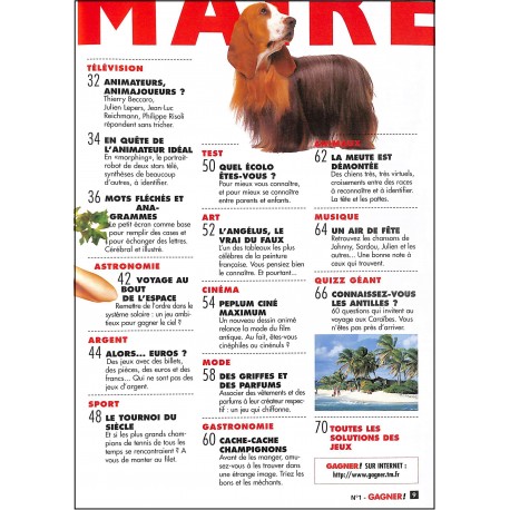 GAGNER! |Premier Numéro