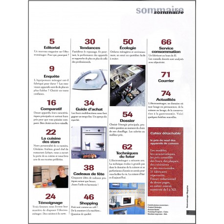 Électro ménager magazine |Premier Numéro