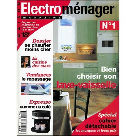 Électro ménager magazine |Premier Numéro