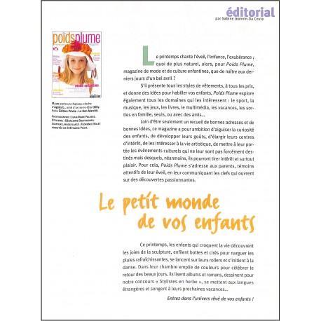 Poids plume |Premier Numéro