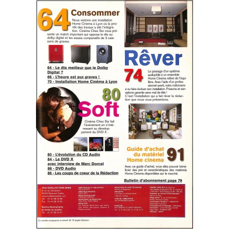 CINEMA CHEZ SOI |Premier Numéro