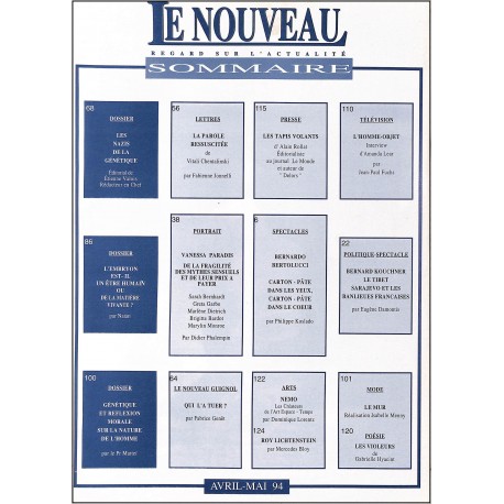 LE NOUVEAU |Premier Numéro