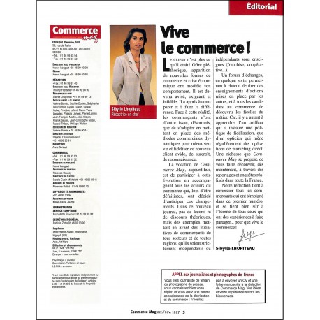 Commerce mag |Premier Numéro