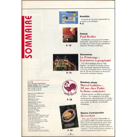 LA VIE DU COLLECTIONNEUR |Premier Numéro