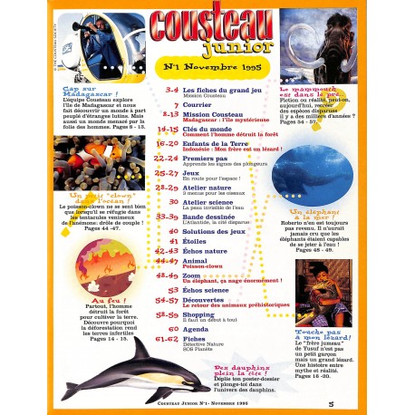 Cousteau Junior |Premier Numéro
