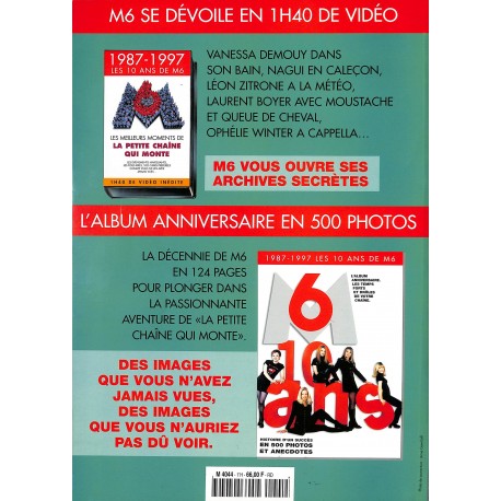 M6 10 ans |Premier Numéro