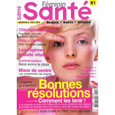 Féminin Santé |Premier Numéro