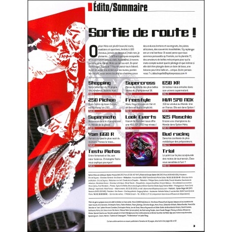 TOUT-TERRAIN |Premier Numéro