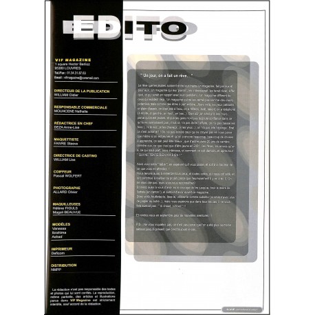 Vif magazine |Premier Numéro