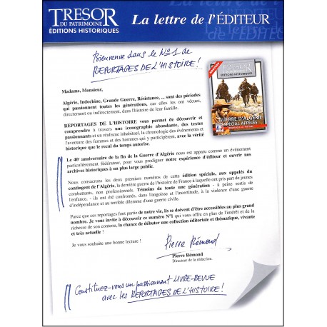 TRESOR DU PATRIMOINE |Premier Numéro