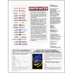 ENTR'ACTE |Premier Numéro 2