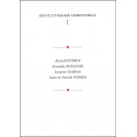 Les Amants et les Fous |Premier Numéro