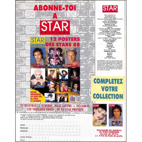 STAR PASSIONS |Premier Numéro