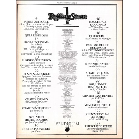 Rolling Stone |Premier Numéro