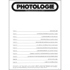 PHOTOLOGIE |Premier Numéro 2