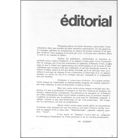 Polluman |Premier Numéro