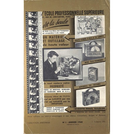 Les Cahiers de l'Histoire |Premier Numéro