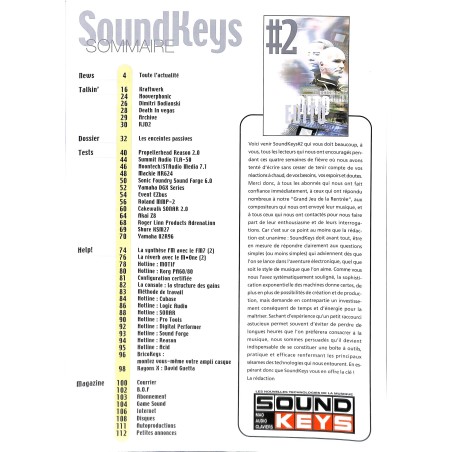 SOUNDKEYS |Premier Numéro