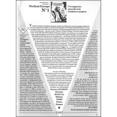 Student Europe |Premier Numéro 2