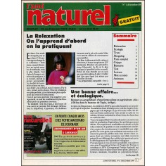 L'ami naturel |Premier Numéro