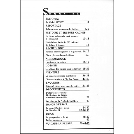 TRESORS & DECOUVERTES |Premier Numéro