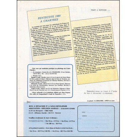 Avec Jésus et Marie |Premier Numéro