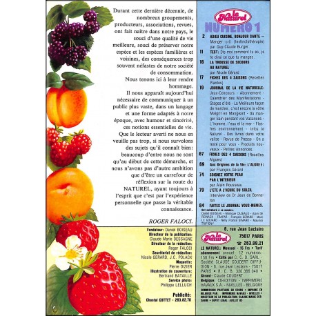 Le Naturel |Premier Numéro