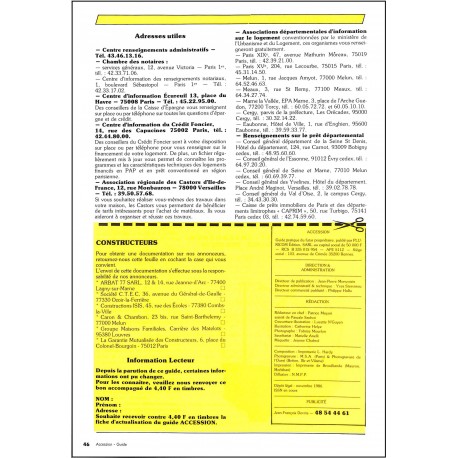 ACCESSION |Premier Numéro