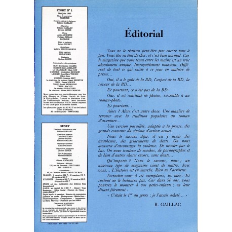 STORY |Premier Numéro