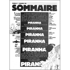 PIRANHA |Premier Numéro 2