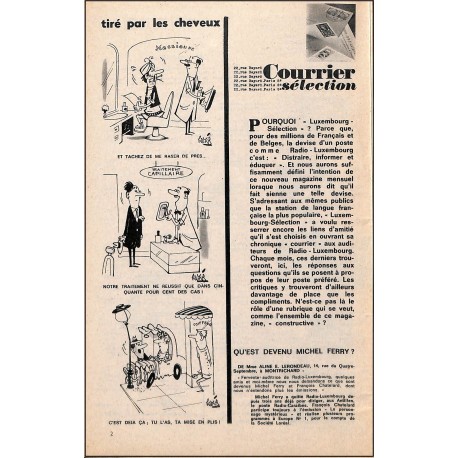 LUXEMBOURG sélection |Premier Numéro