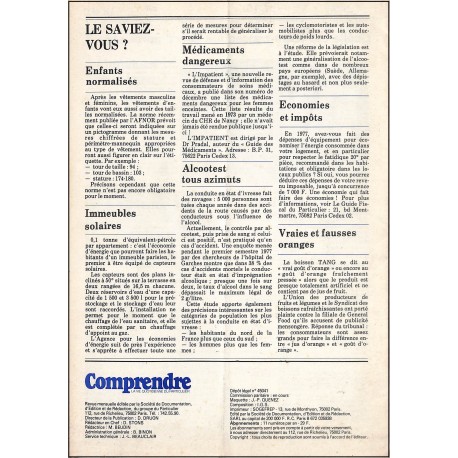 Comprendre |Premier Numéro