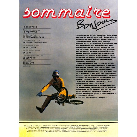 BIKE magazine |Premier Numéro