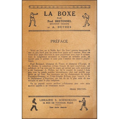 LA BOXE |Premier Numéro