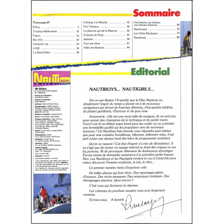 NAUTIBOYS-NAUTIGIRLS |Premier Numéro