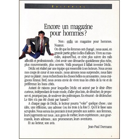 DÉCLIC |Premier Numéro