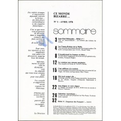 ce monde BIZARRE |Premier Numéro 2