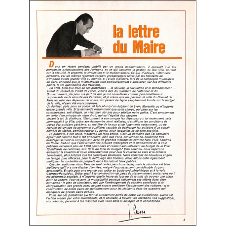 Ville de Paris |Premier Numéro