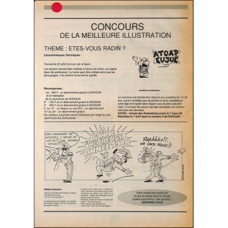 SHOGUN |Premier Numéro