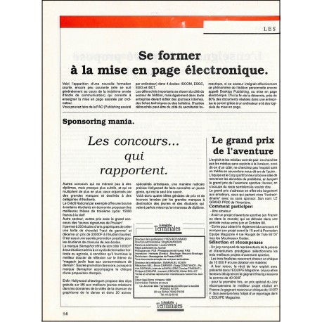 Le Journal des Terminales |Premier Numéro