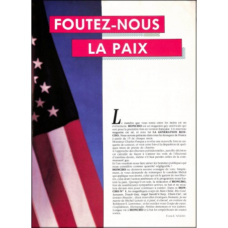 HONCHO |Premier Numéro